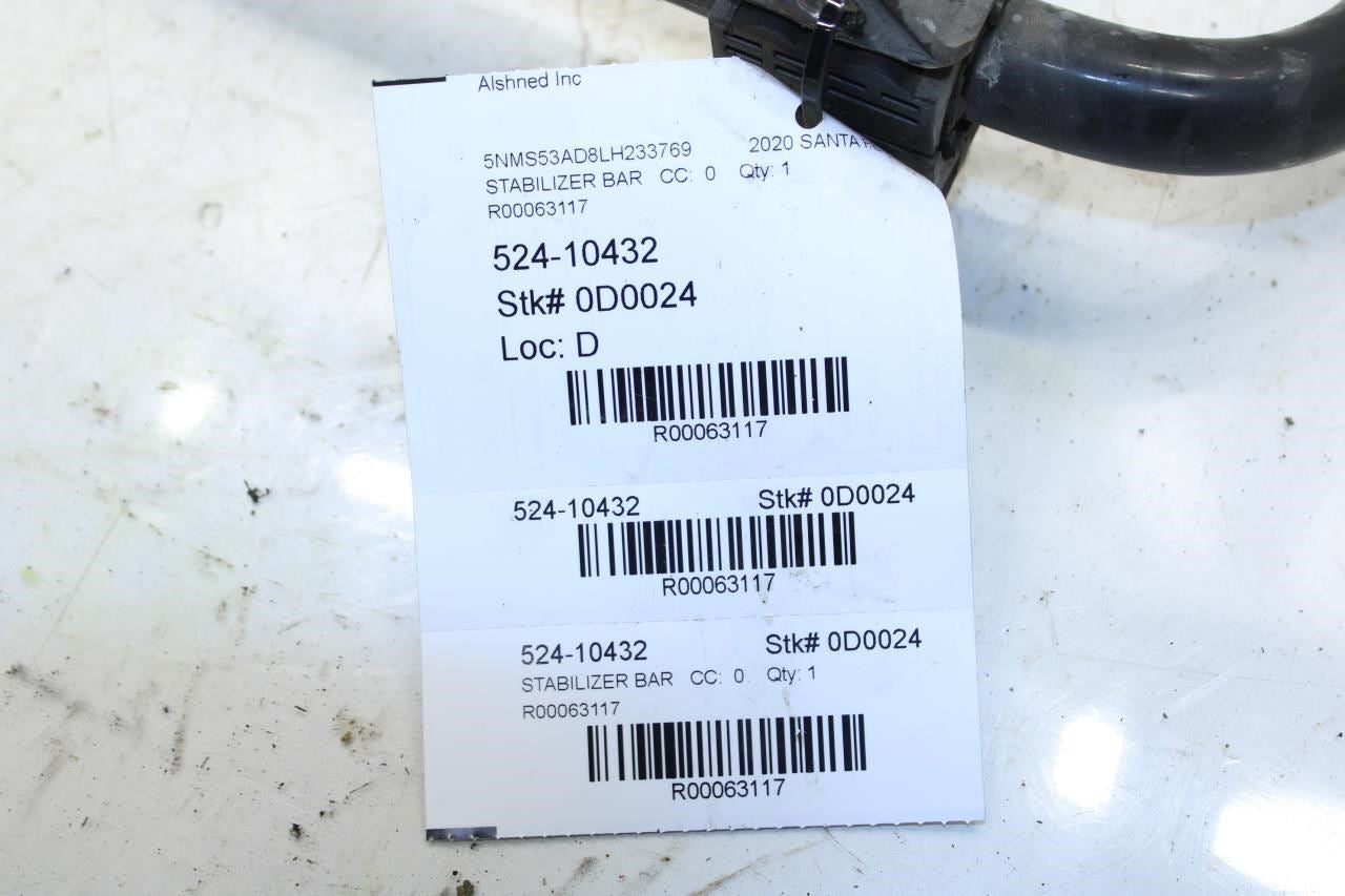19-20 Hyundai Santa Fe Limited FWD Rear Stabilizer Sway Anti-Roll Bar 55510S1100 - Alshned Auto Parts
