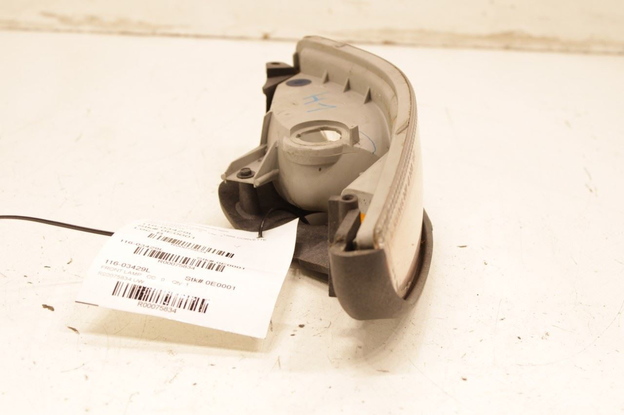 1997-04 Chevrolet Corvette Front Left Driver Side Park Turn Signal Lamp 16523617 - Alshned Auto Parts