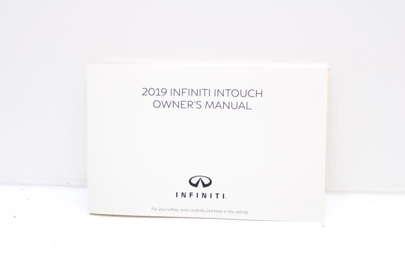 2019 Infiniti QX60 Owners Manual Set with Case OM19EA-0L50U0 OEM - Alshned Auto Parts