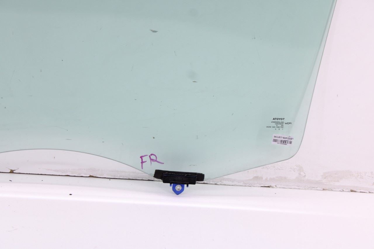 11-20 Toyota Sienna LE Front Right Passenger Side Door Window Glass 68101-08051 - Alshned Auto Parts