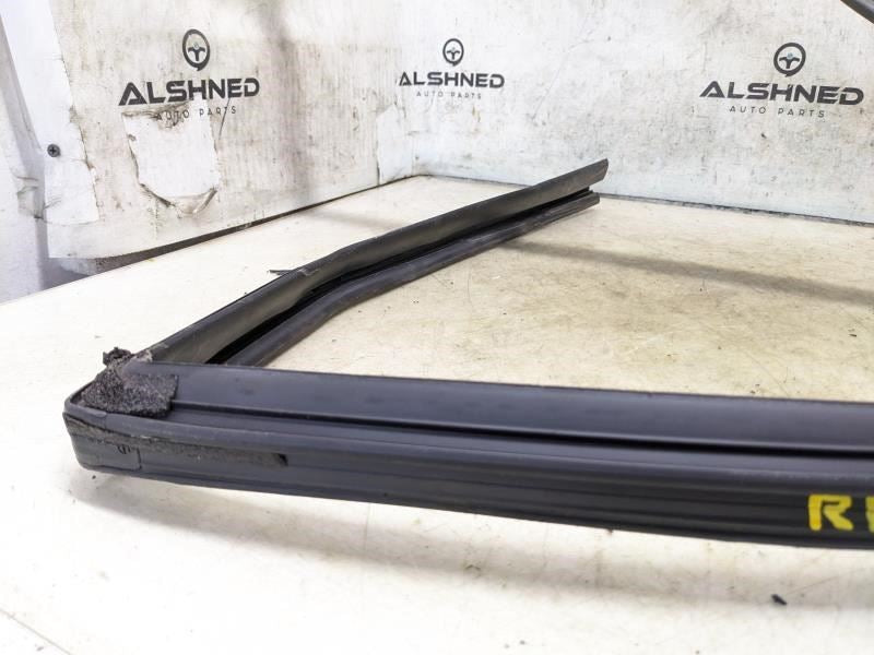 2011-2021 Jeep Grand Cherokee RR RH Door Glass Weatherstrip Seal 55399188AG OEM - Alshned Auto Parts