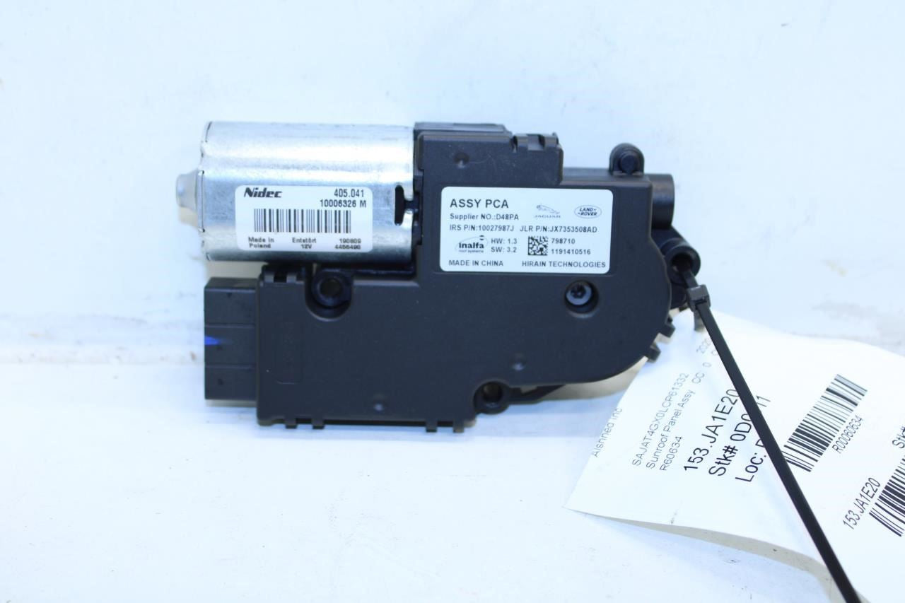 2017-2020 Jaguar XE R-Dynamic S Roof Sunroof Motor 10006326M OEM - Alshned Auto Parts