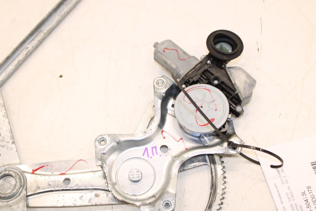 2007-2011 Toyota Camry LE Front Left Driver Side Door Window Regulator w/ Motor - Alshned Auto Parts