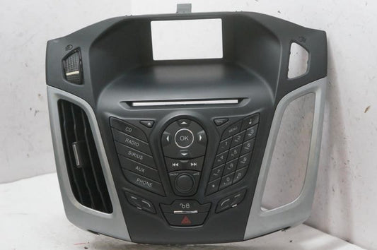 2012-2013 Ford Focus Radio Audio Control Unit Faceplate CM5T18K811KA OEM *ReaD* - Alshned Auto Parts