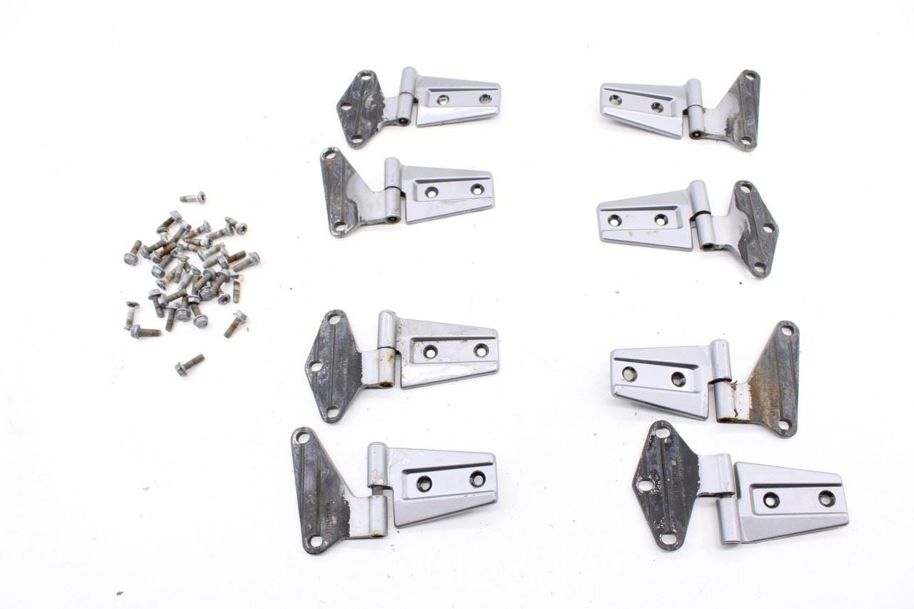 07-16 Jeep Wrangler Unlimited Sport Front Rear RH and LH Door Hinge Set w/ Bolts - Alshned Auto Parts