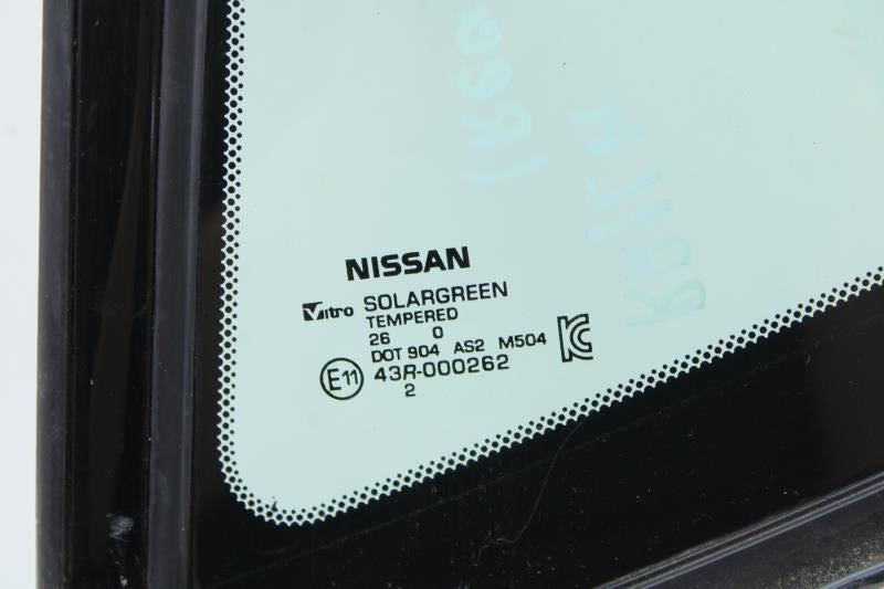 16-20 Nissan Maxima RR LH Door Window Run Channel w/ Fix Glass 82261-9DJ3A *ReaD - Alshned Auto Parts