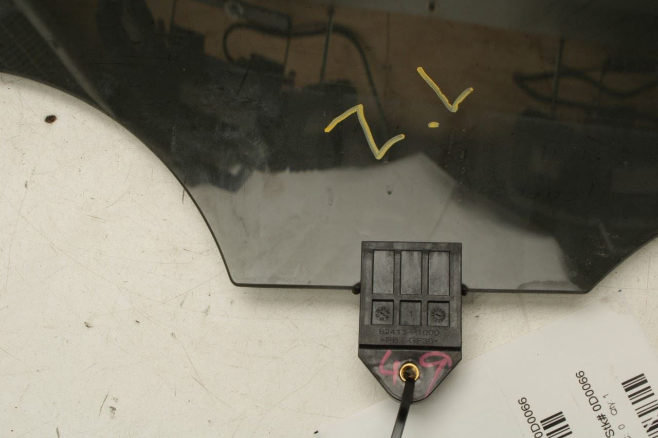 2023-2025 Kia Sportage Hybrid EX Rear Left Side Door Window Glass 83410-P1010 - Alshned Auto Parts