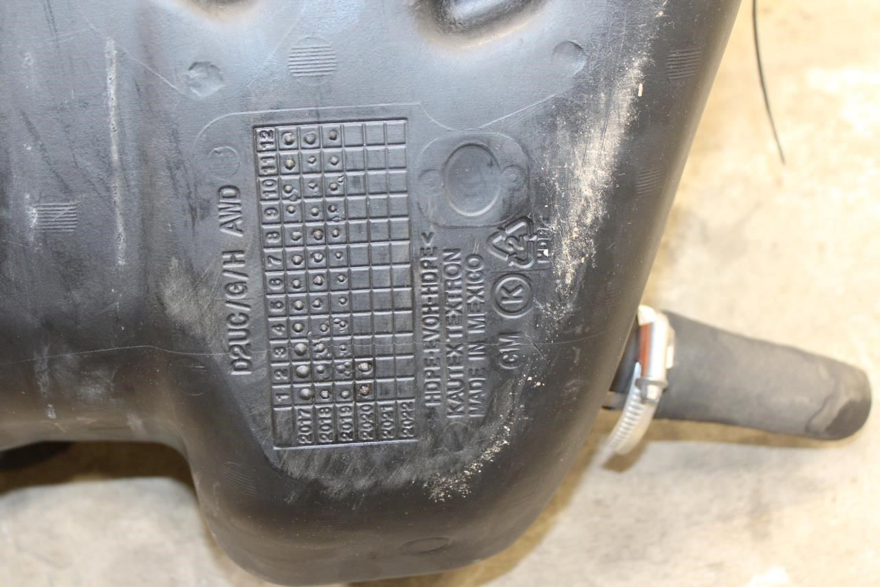 2018-2022 Chevrolet Equinox LT 1.5L Fuel Gas Tank 15.6 US Gallons 84781977 OEM - Alshned Auto Parts