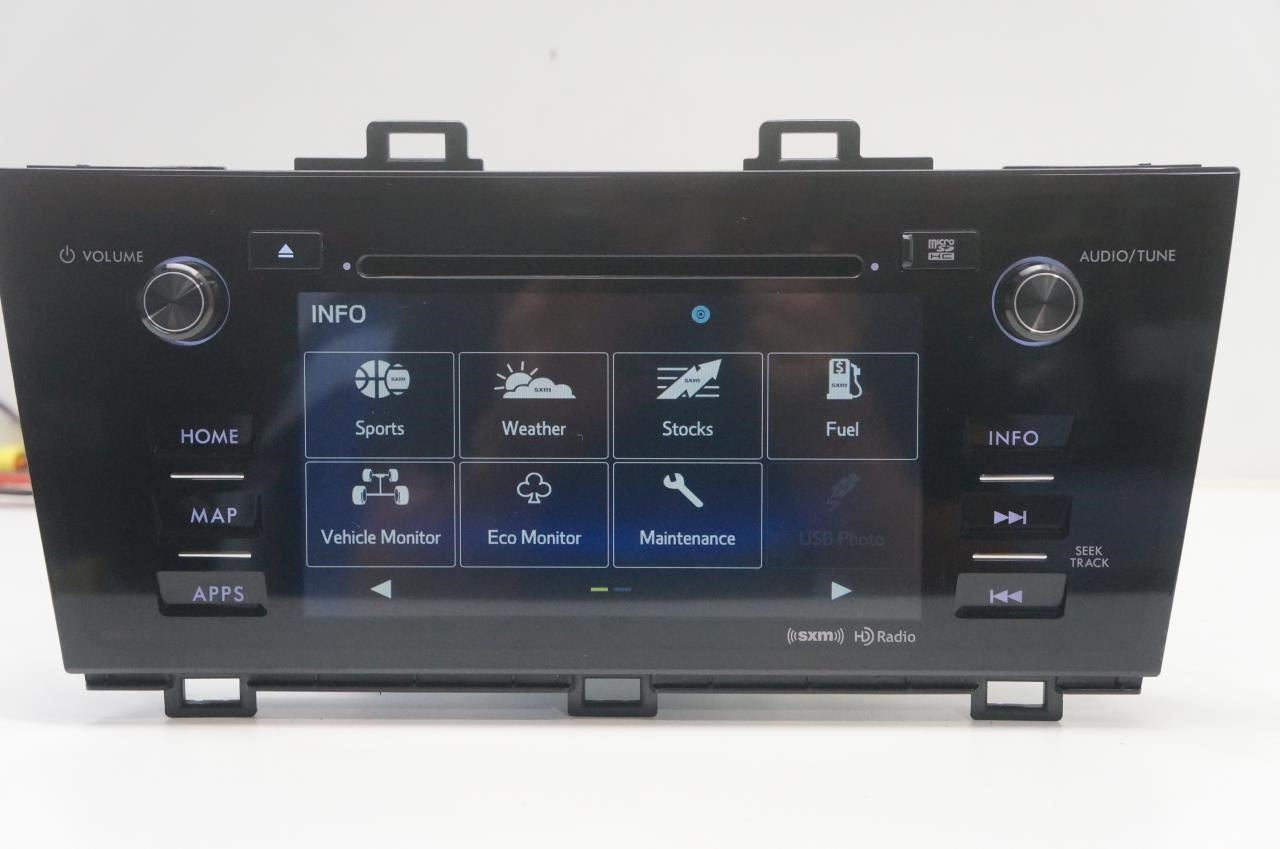 2017 Subaru Legacy Fujitsu Ten Navi Audio Radio CD Player Receiver with Display - Alshned Auto Parts