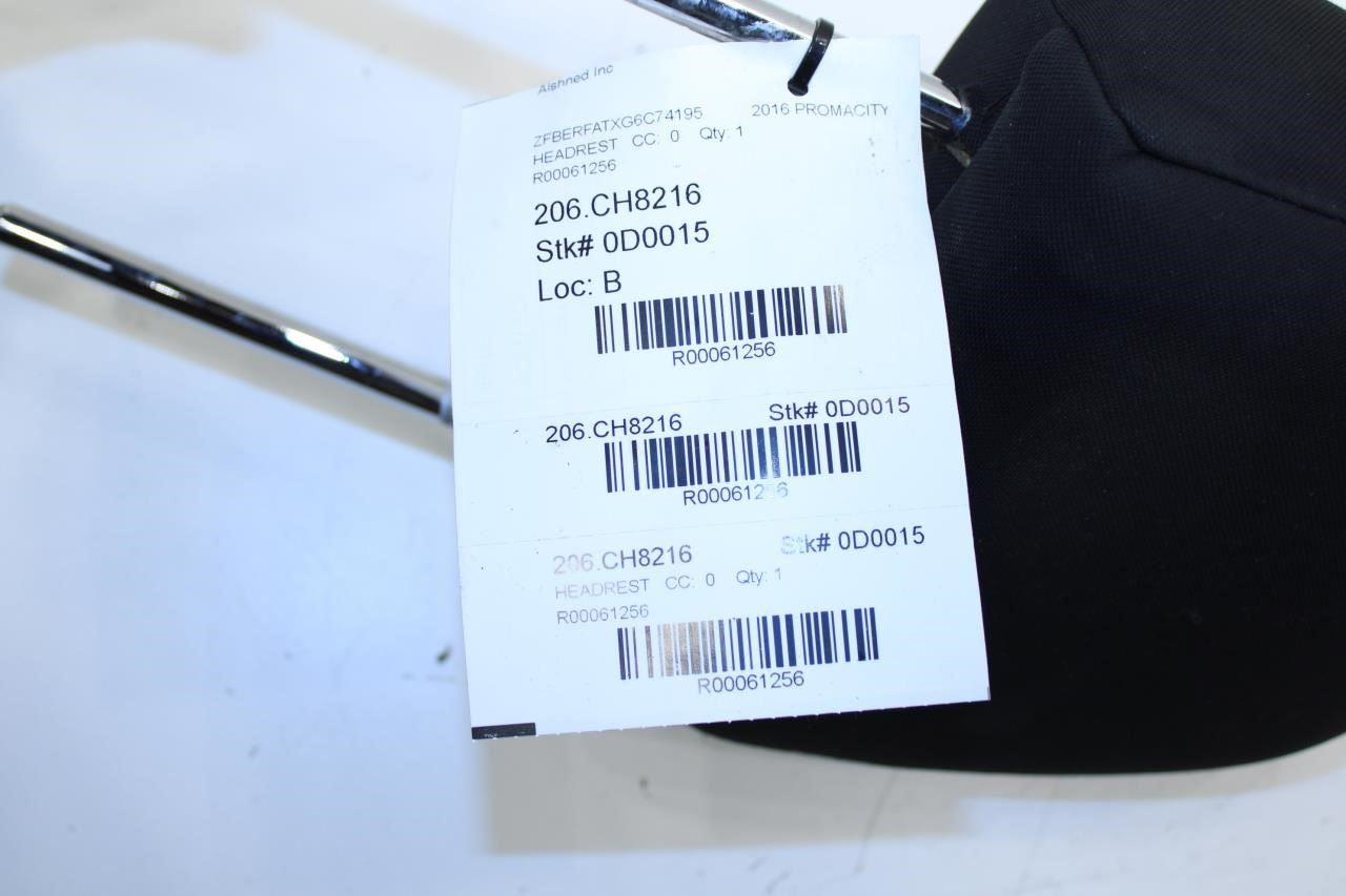 2015-22 RAM Promaster City Front Right or Left Side Seat Headrest 68275667AA OEM - Alshned Auto Parts