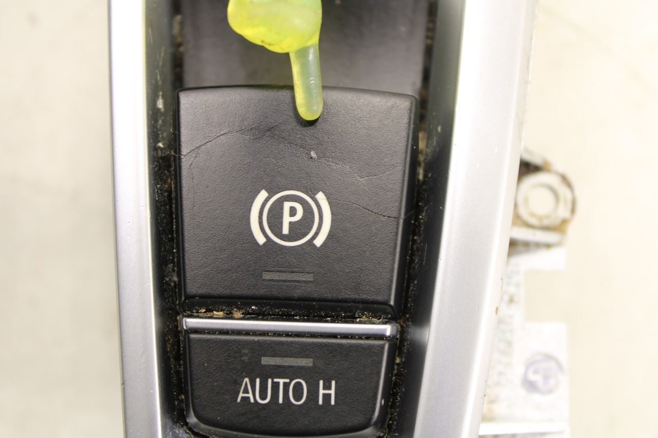 11-17 BMW X3 xDrive28i Center Console Parking Brake Control Switch w/ Bezel Trim - Alshned Auto Parts