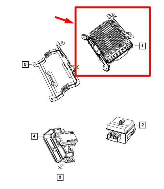 12-18 Jeep Wrangler 3.6L Power Inverter Control Module w/ Bracket 68080323AB OEM - Alshned Auto Parts
