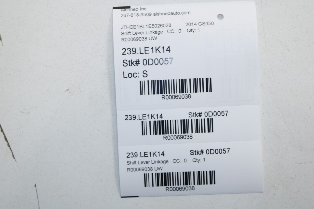 2013-16 Lexus GS350 Automatic Transmission Gear Shifter Sub Knob 33504-30420-C1 - Alshned Auto Parts