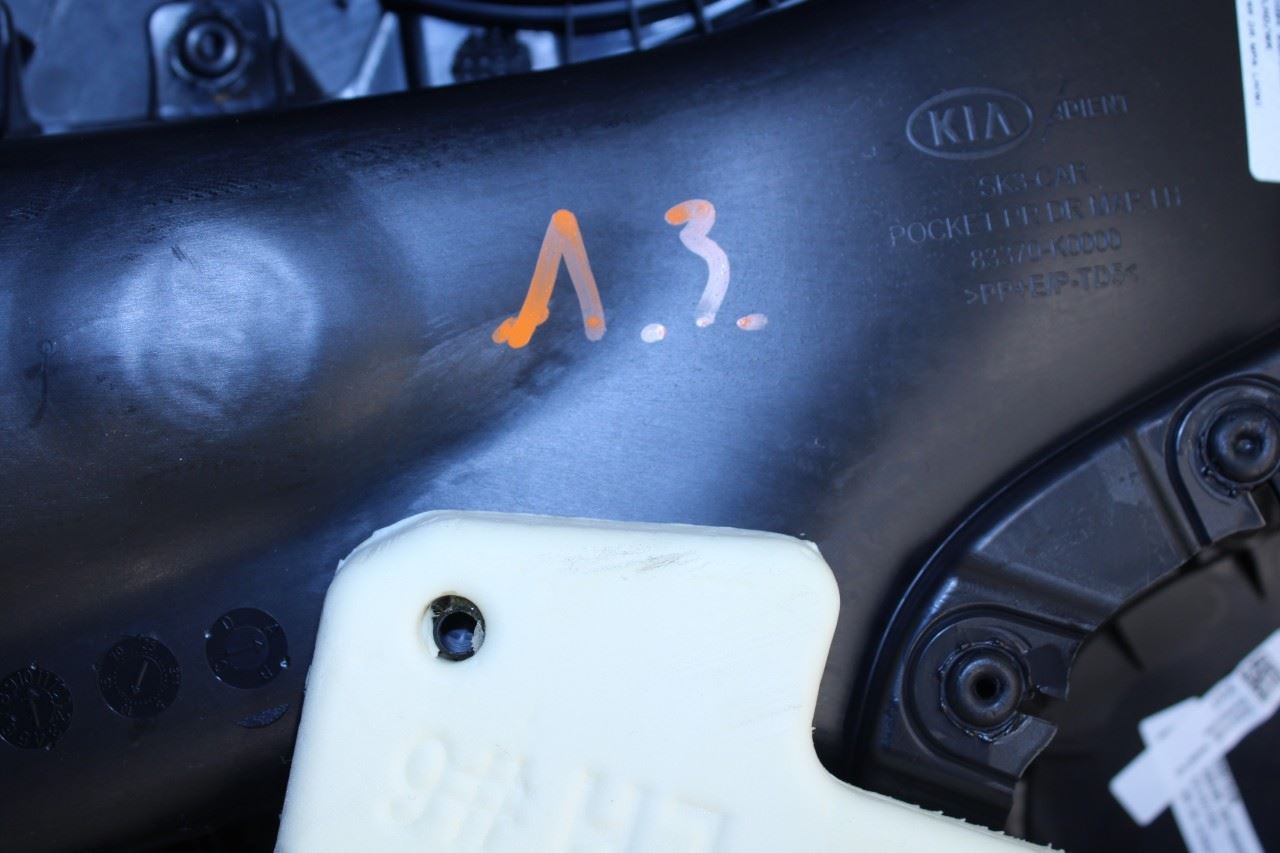 2020-2022 Kia Soul Rear Left Driver Side Door Trim Panel 83305-K0010D31 OEM - Alshned Auto Parts