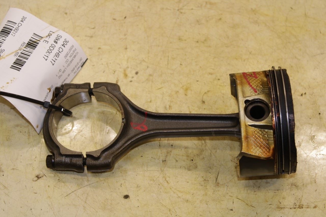 12-17 Jeep Wrangler Sahara 3.6L Engine Piston Right 1 w Connecting Rod 5184347AG - Alshned Auto Parts