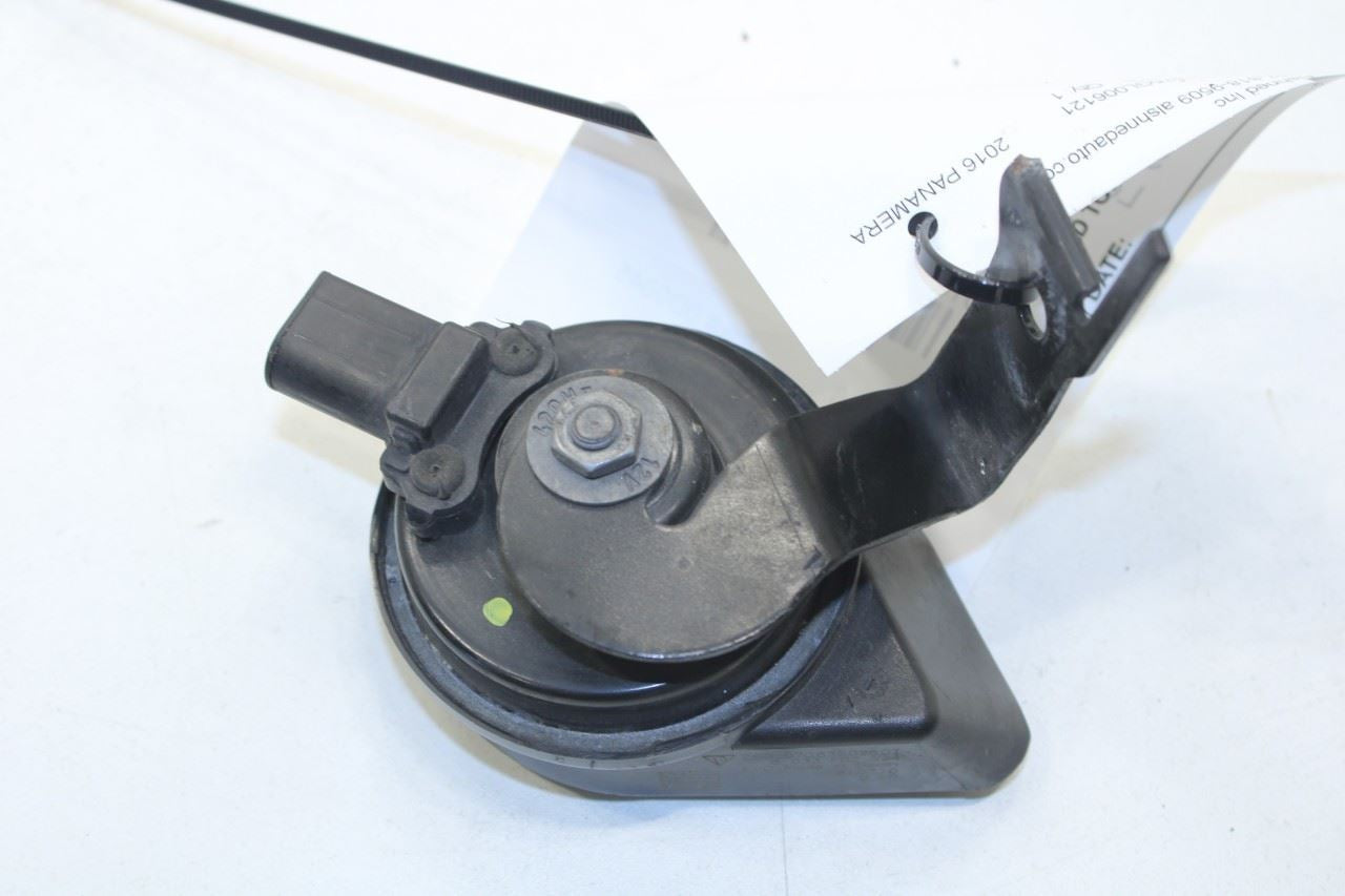 2014-2016 Porsche Panamera 4 Low Note Horn w/ Bracket 97063502601 OEM - Alshned Auto Parts