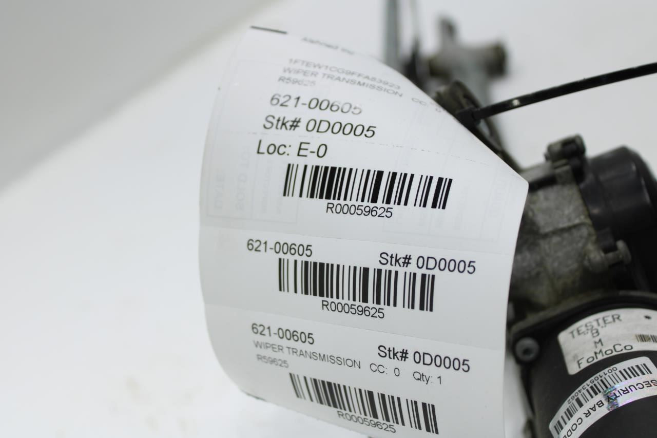 15-22 Ford F150 Platinum FR Wiper Transmission Linkage w/ Motor FL34-17500-AD - Alshned Auto Parts