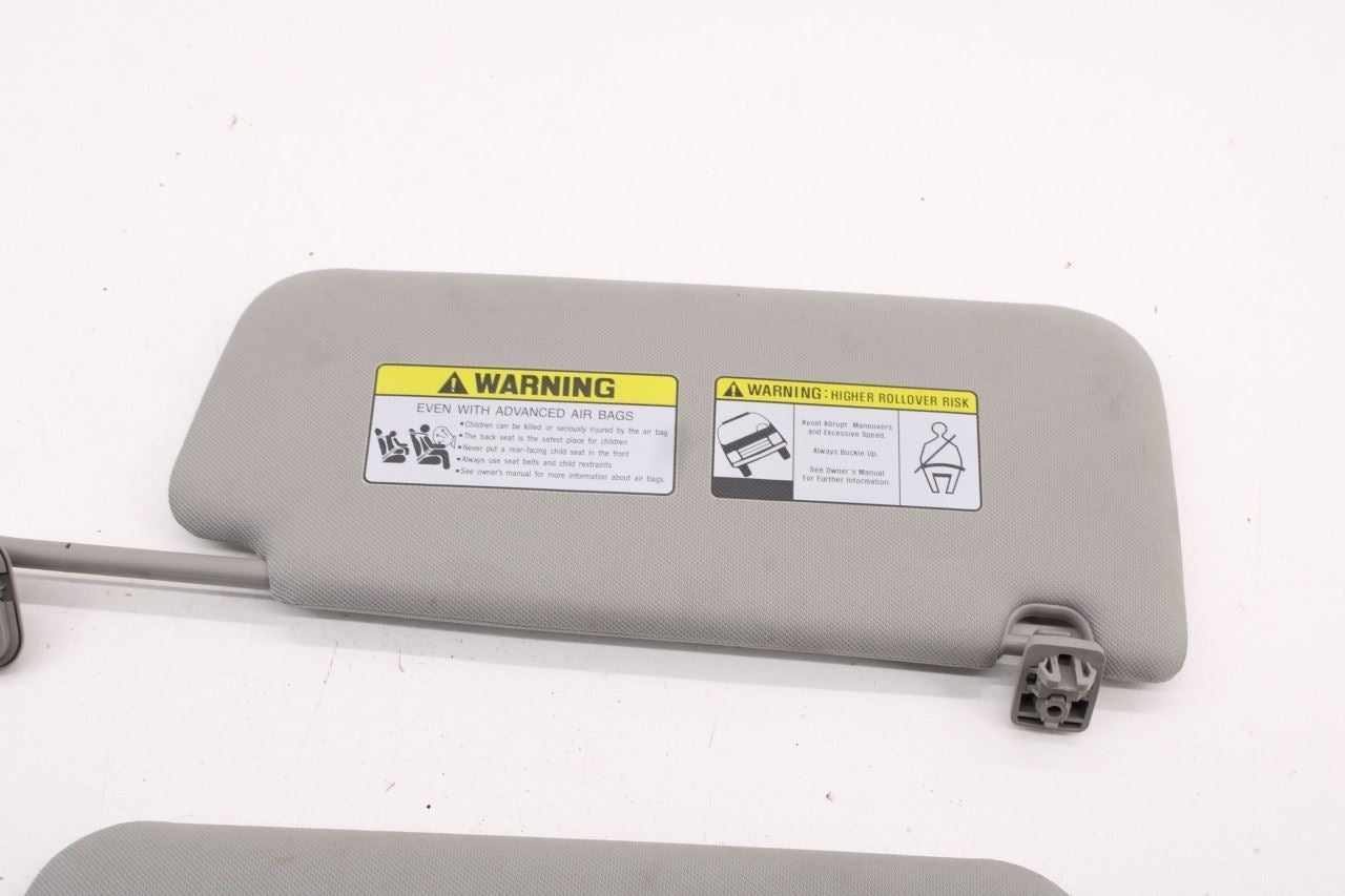 19-23 Hyundai Santa Fe SEL AWD Front Right and Left Side Sun Visor Set w/ Mirror - Alshned Auto Parts
