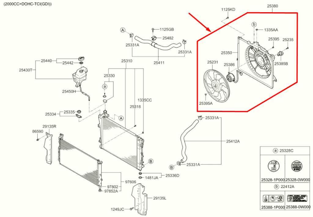 2011-2013 Kia Optima 2.4L Left Radiator Cooling Fan Motor Assembly 25380-3Q170 - Alshned Auto Parts