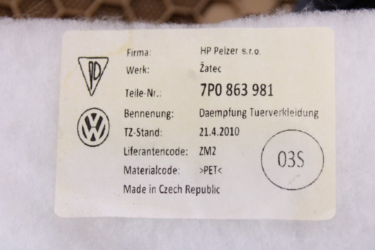 2011-2018 Porsche Cayenne S Rear Right Side Door Trim Panel 95855530221DM5 OEM10