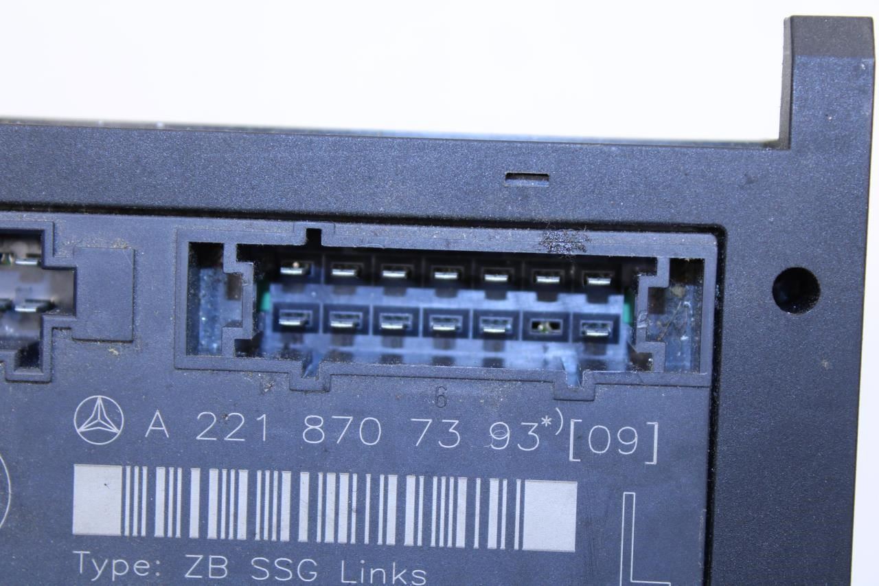 07-2013 Mercedes-Benz S550 Front Left Side Seat Control Module 221-870-73-93 OEM - Alshned Auto Parts