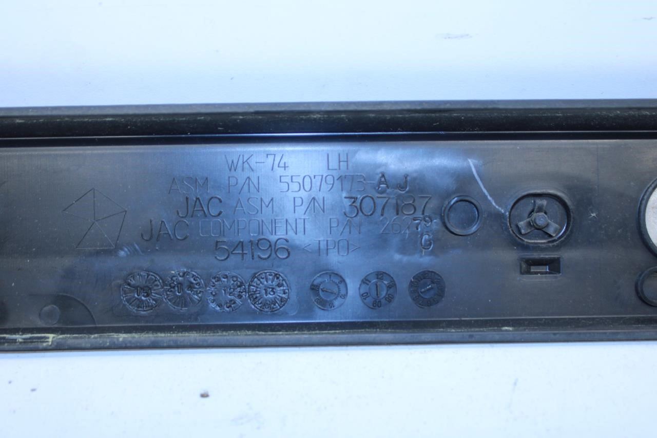 11-21 Jeep Grand Cherokee Limited Left w Right Roof Luggage Rack Rail 55079172AJ - Alshned Auto Parts
