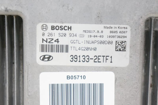 19-21 Hyundai Tucson 2.0L Engine Computer Control Module ECU ECM 39133-2ETF1 - Alshned Auto Parts