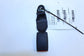 2014-2020 Nissan Rogue SV Rear Center 2nd Row Seat Belt Buckle 88852-4BA8A OEM - Alshned Auto Parts