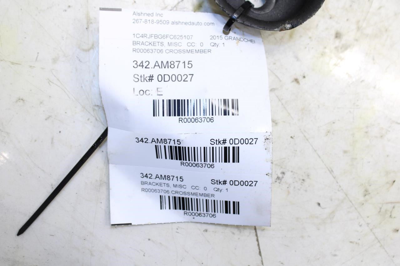 2011-2021 Jeep Grand Cherokee Limited Front Left Crossmember Bracket 52124643AB - Alshned Auto Parts