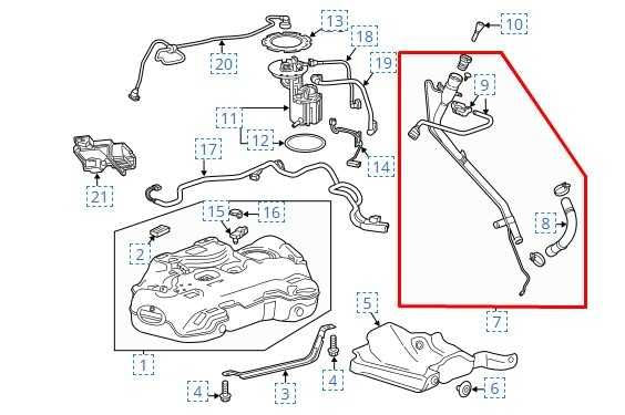 2019-2025 Cadillac XT4 Premium 2L Fuel Filler Neck Tube Pipe 85602407 OEM - Alshned Auto Parts