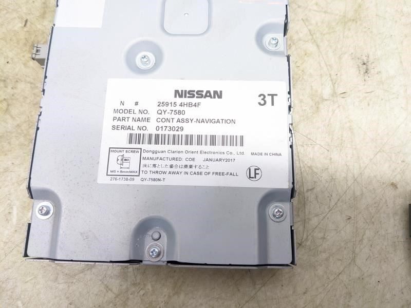 2016-2018 Nissan Pathfinder GPS Navigation Control Module 25915-4HB4F OEM - Alshned Auto Parts