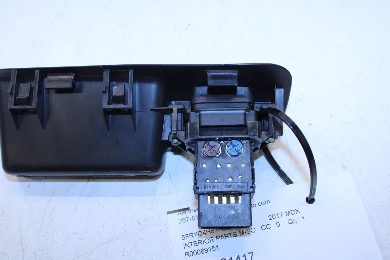 07-20 Acura MDX Advance Rear Liftgate Pull Pocket Handle w/ Switch Button *ReaD* - Alshned Auto Parts