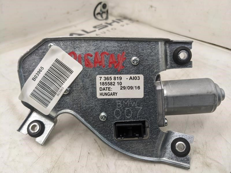 2016-2024 Mini Cooper Clubman Rear Left Driver Side Wiper Motor 7365819 OEM3