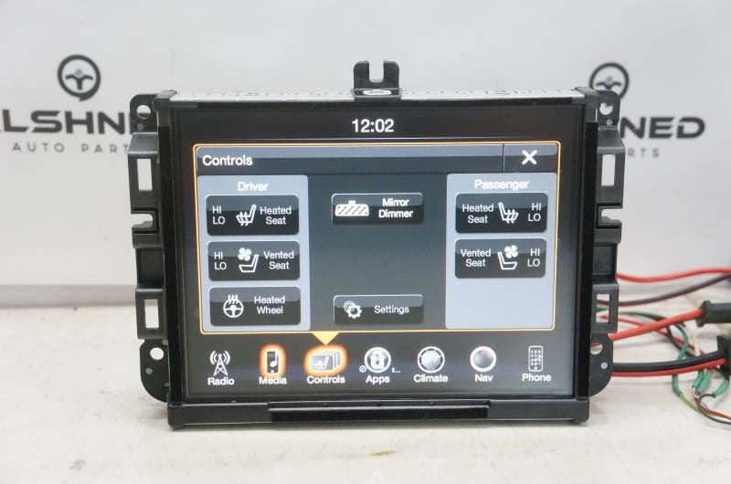 2015 Jeep Grand Cherokee 8.4'' Display Uconnect Navi Radio Receiver 68238619AE - Alshned Auto Parts