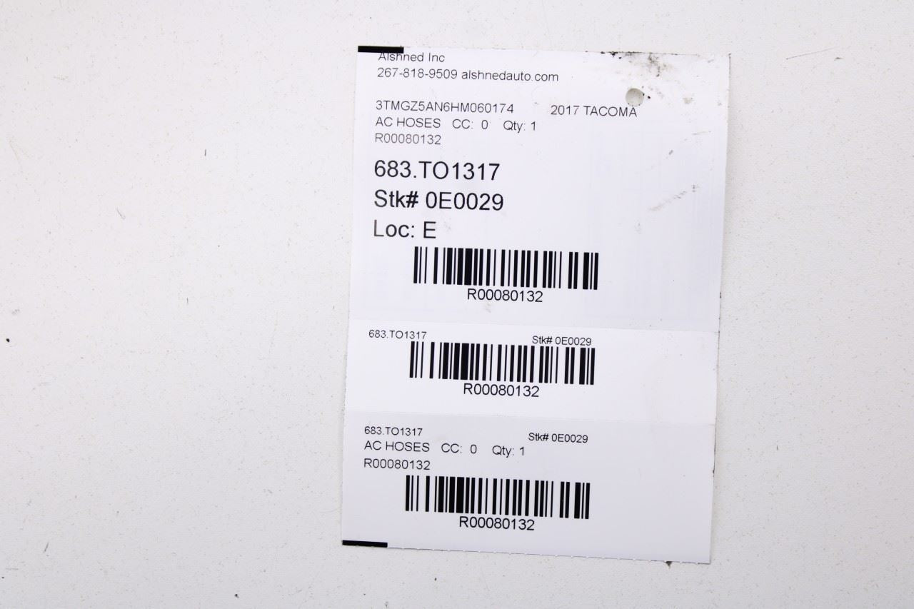 15-21 Toyota Tacoma Limited 3.5L AC Conditioning Hose Tube Pipe Set 88704-04040 - Alshned Auto Parts