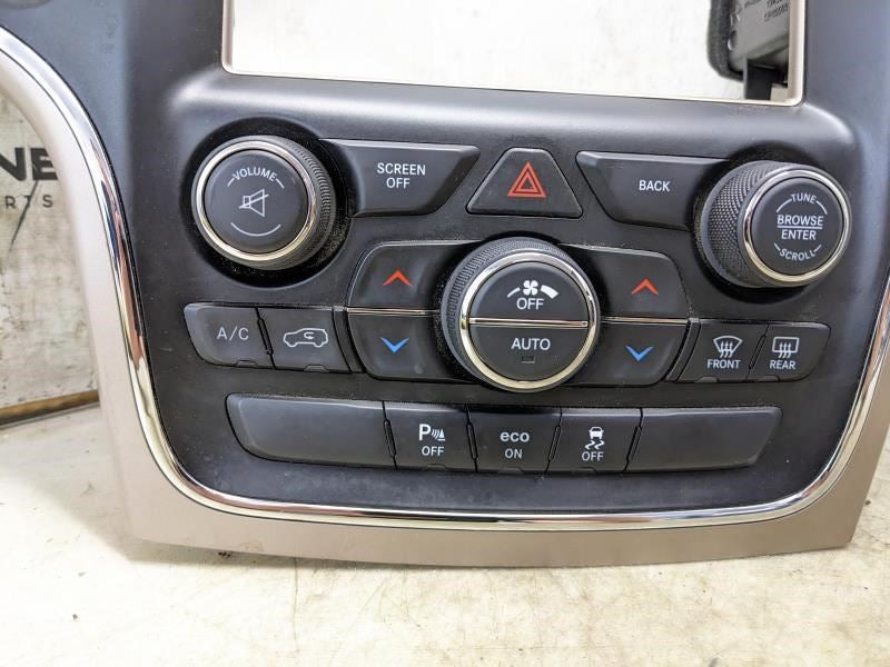 2014-2015 Jeep Grand Cherokee HVAC Climate Radio Control w Vents 5091840AF *ReaD