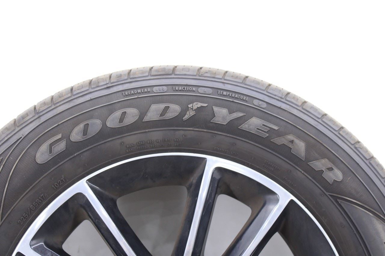 2014-19 Dodge Grand Caravan Wheel Tire Goodyear Assurance 225/65R17 R17x6 Set 411