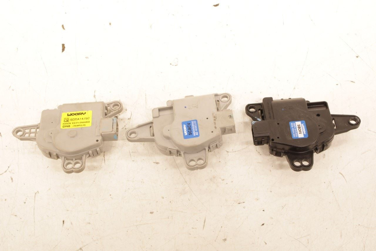 2022-2023 Hyundai Tucson SEL HVAC Heater Blend Door Actuator Motor Set of 3 - Alshned Auto Parts
