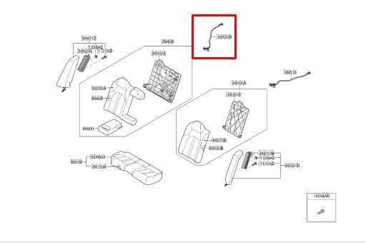 2020-2022 Hyundai Sonata SE Rear Right Side 2nd Row Seat Latch Lock 89T60-L1000 - Alshned Auto Parts