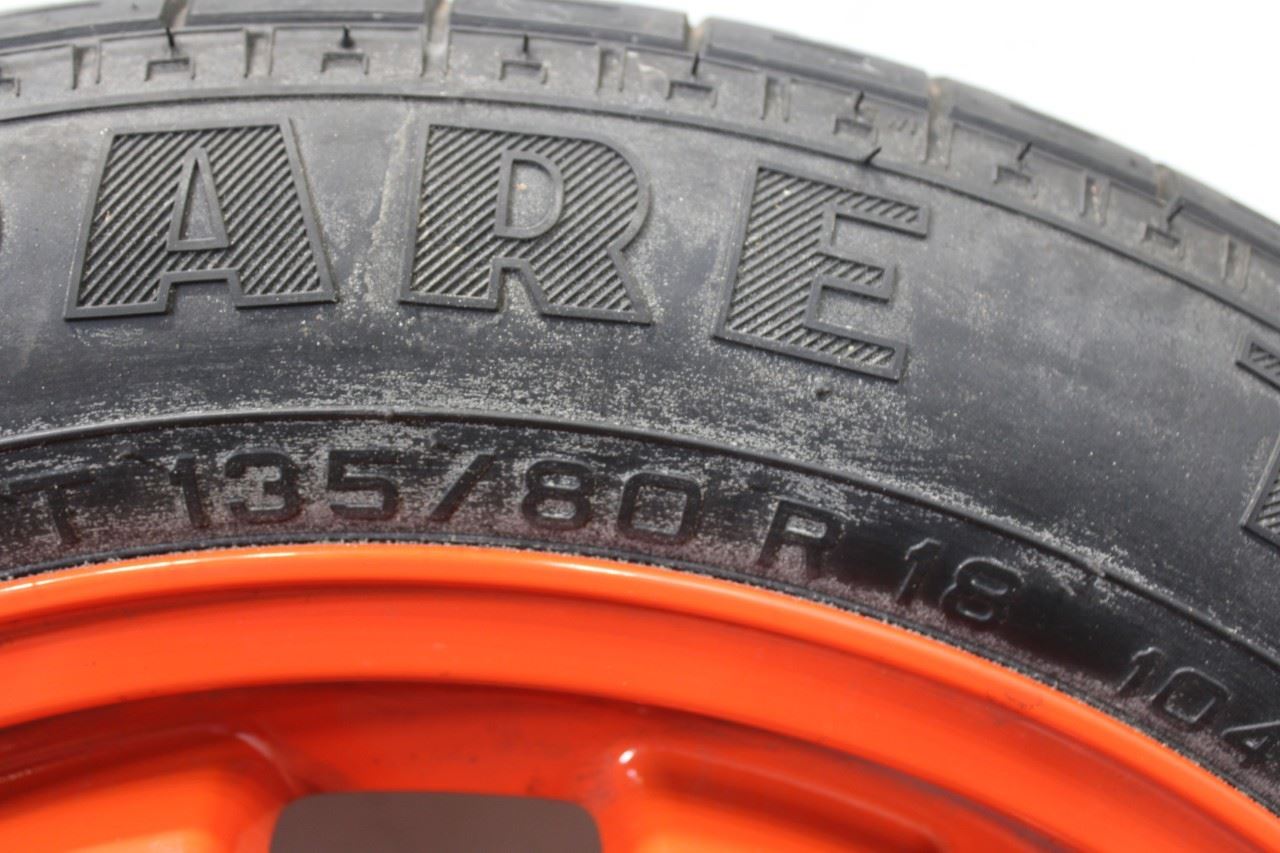 2009-2021 Jaguar XF Spare Wheel Tire Pirelli T135/80R18 104M 2R83-1007-RA OEM - Alshned Auto Parts