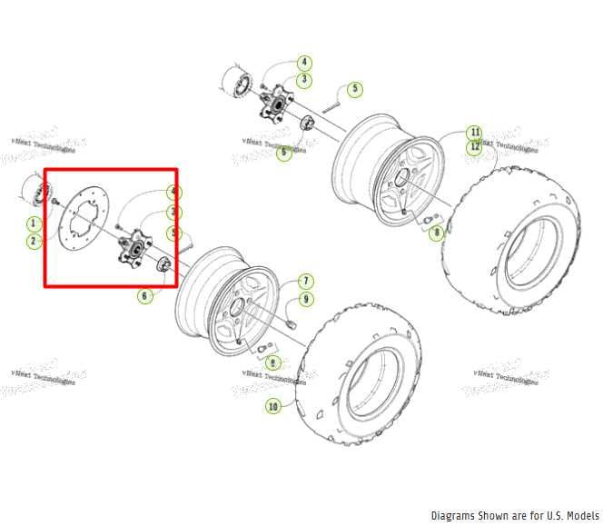 14-20 Arctic Cat Wildcat Trail 700 4WD Front Right Spindle Knuckle Hub w/ Brake - Alshned Auto Parts