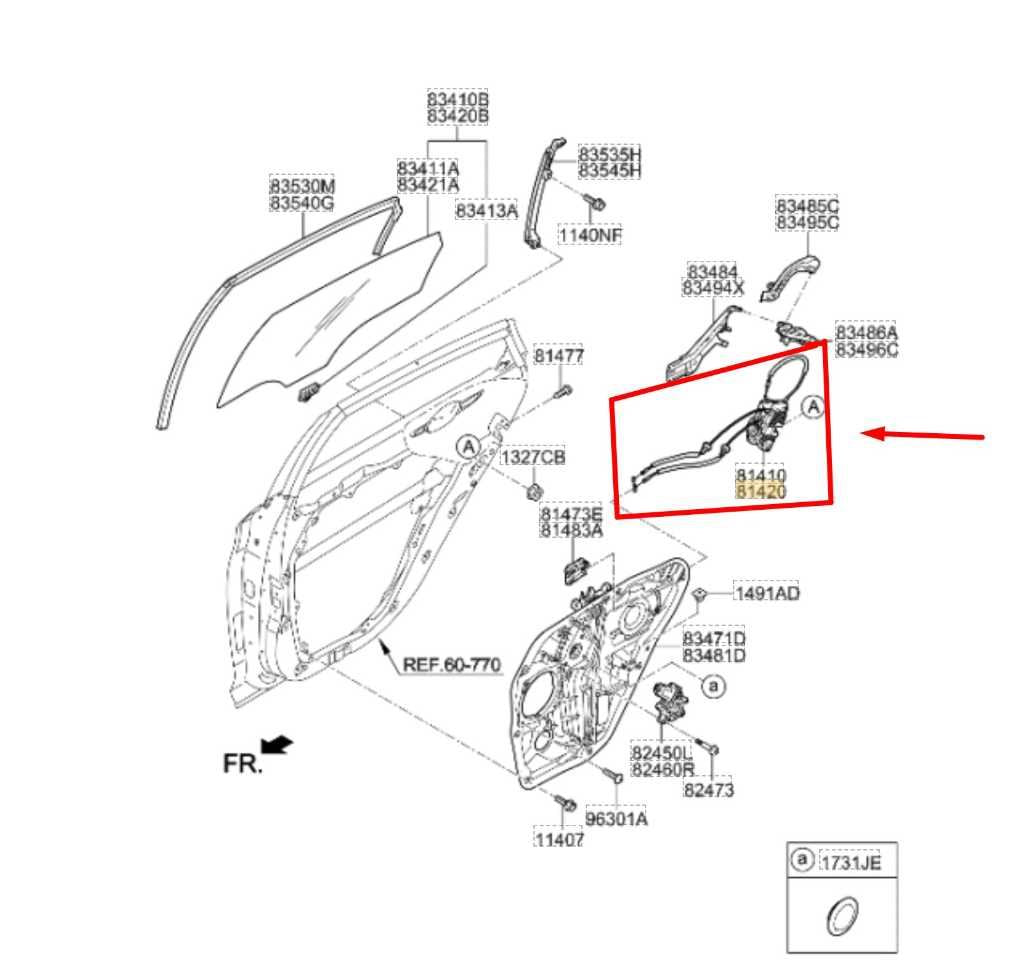 2015-19 Hyundai Sonata Rear Right Side Door Lock Latch Actuator 81420-C1000 OEM - Alshned Auto Parts