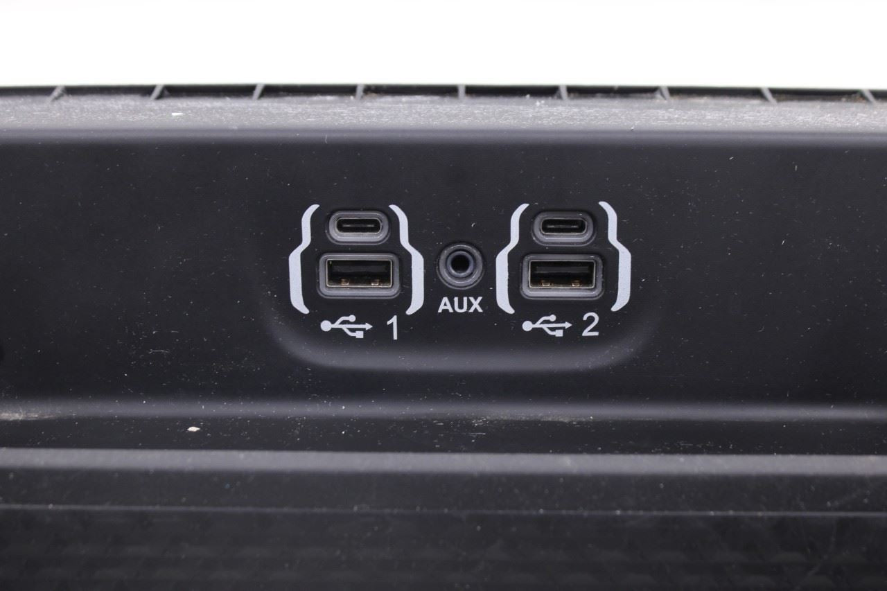 2019-22 RAM 1500 Big Horn Front Center Floor Console Media Hub Bezel 7FK172X7AA2