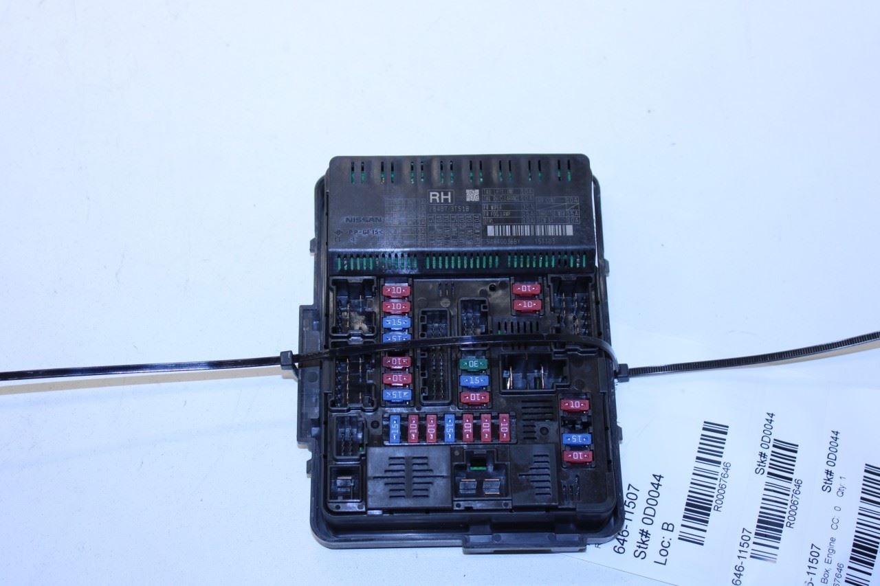 15-18 Nissan Murano Platinum 3.5L Engine IPDM Power Distribution Fuse Relay Box - Alshned Auto Parts