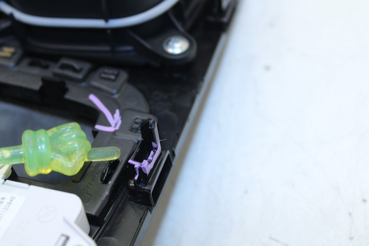 2022-2024 Hyundai Tucson SEL Console Shifter Trim w/ Knob and Cup Holder *ReaD* - Alshned Auto Parts