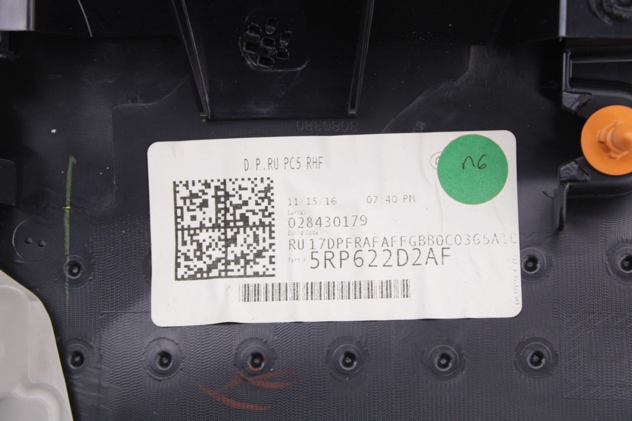 2017-2018 Chrysler Pacifica Limited Front Right Side Door Trim Panel 5RP622D2AF - Alshned Auto Parts