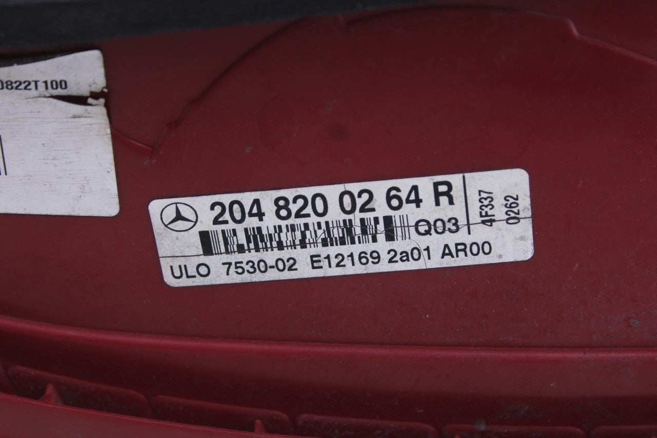 08-11 Mercedes-Benz C350 Sport Rear Right Side Tail Light Lamp 204-906-84-02-64 - Alshned Auto Parts