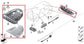 2010-2016 Mini Countryman Cooper S Front and Rear Roof Overhead Console 92843321