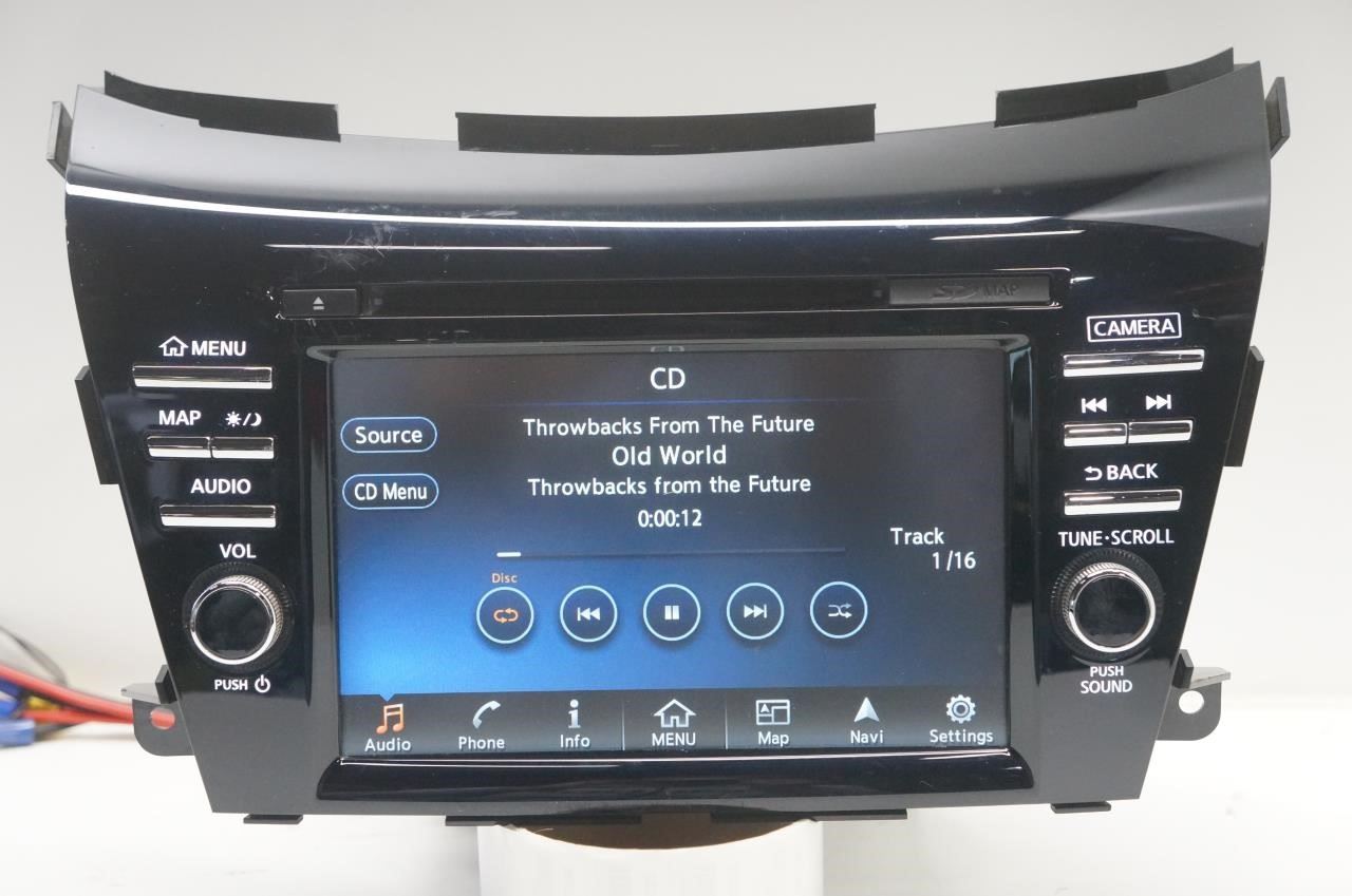 2016-18 Nissan Murano Navi Audio Radio CD Player Receiver w/ Display 25915-9UC2A - Alshned Auto Parts