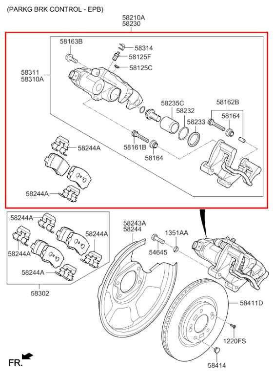 2011-15 Kia Optima LX 2.4L FWD Rear Right Side Brake Disc Caliper 582303Q100 OEM - Alshned Auto Parts